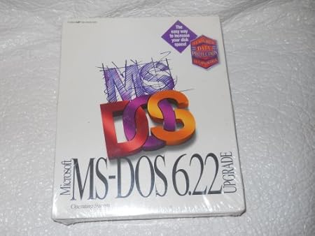 Microsoft Ms-dos 6.22 Upgrade Operating System