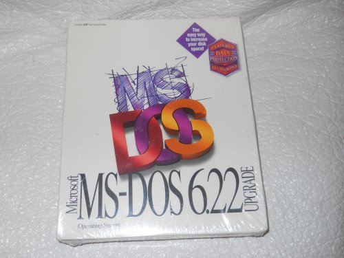 Microsoft Ms-dos 6.22 Upgrade Operating System