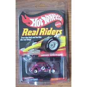 Hot Wheels Real Riders Custom Volkswagen PINK Convention Series VW Bug by