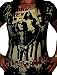 Mosquitohead Women's 'RAMONES GABBA GABBA HEY' BLEACH PRINT T-SHIRT