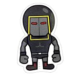 《キン肉マン×PansonWorks》コラボミニステッカー【ウォーズマン】