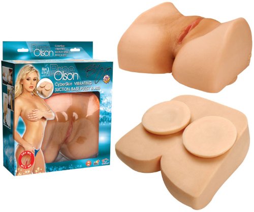Topco Sales Cyberskin Pussy and Ass with Suction Male Sex Toy On Sale