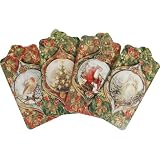 Enchanted Ornaments Punch Studio Embellished Gift Tags