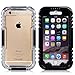 iPhone 6 Waterproof Case, iThroughTM iPhone 6 Waterproof Case, Dust Proof, Snow Proof, Shock Proof Case, Heavy Duty Carrying Cover Case for iPhone 6 , iPhone 6S (Black)