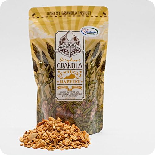 Sweetgrass Southern Granola Non-Gmo, No Refined Sugar, U.S. Hemp "A Unique Taste of the South" 3-Pack (Kentucky Harvest)