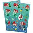 Disney Princess Little Mermaid Sticker - 2 sheet Ariel Stickers