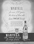 Martell Cognac Brandy Ad from March 1937