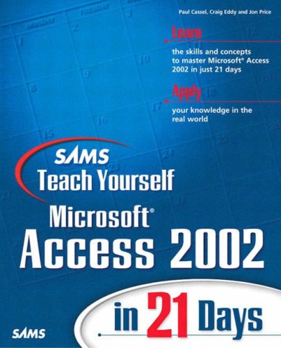 sams teach yourself microsoft access 2002 in 21 days