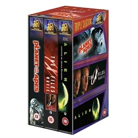 Triple Pack: Planet Of The Apes / The X-Files Movie / Alien [VHS]