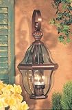 Artistic 2002 Beckett Small 3 Light Wall Lantern