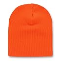 New Solid Winter Beanie (Comes In Many Different Colors), Orange