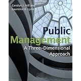 public management a three dimensional approach