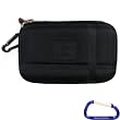 Gizmo Dorks Hard Nylon Cover Case (Black) with Carabiner Key Chain for the TomTom 550 XXL Series