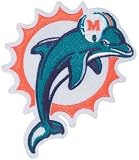 Miami Dolphins NFL Team Logo Patch
