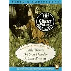 Children's Audio Boxed Set by  Louisa May Alcott, Frances Hodgson Burnett, Kate Harper, and Helena Bonham Carter