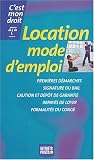 Revue Groupe Revue Fiduciaire  / Location mode d'emploi