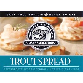 Alaska Smokehouse Trout Spread 4 Pack