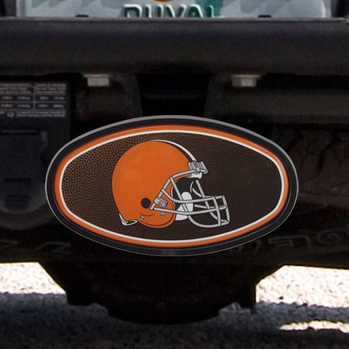 Cleveland Browns Domed Logo Plastic Hitch Cover