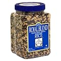 RiceSelect Royal Blend, Texmati White, Brown, Wild, & Red Rice, 21-Ounce Jars (Pack of 4)