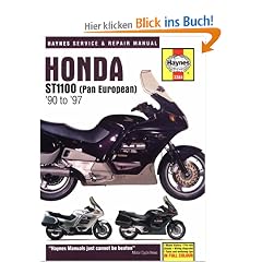 Honda St1100 V-Fours Service and Repair Manual (Haynes Service and Repair Manual Series)