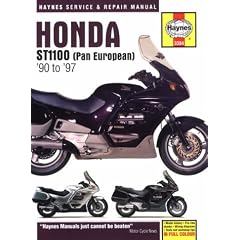 Honda St1100 V-Fours Service and Repair Manual