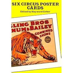 Six Circus Poster Postcards (Small-Format Card Books)