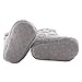 LiveBox Baby Cotton Knit Premium Soft Sole Anti-Slip Mid Calf Warm Winter Infant Prewalker Toddler Boots (M: 6~12 months)
