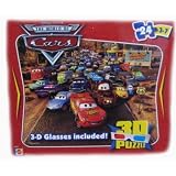 Disney The World of Cars Characters 24 Piece 3D Puzzle ~ Mattel