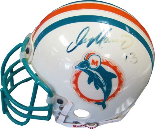 Dan Marino Autographed/Hand Signed Miami Dolphins Mini Helmet