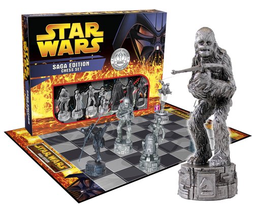 Childrens Toyshop  Toys : Star Wars Saga Edition Chess Set