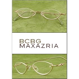 BCBG Max Azria Gold Color Reading Glasses - +1.50