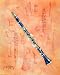 Dan Mcmanis Clarinet Music Instrument Art Poster Print - 16" X 20"