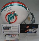 Jake Scott Autographed/Hand Signed Miami Dolphins Replica Helmet