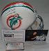 Jake Scott Autographed/Hand Signed Miami Dolphins Replica Helmet