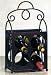 Kitchen & Housewares : 4 Bottle Wood/Wire Wine Rack