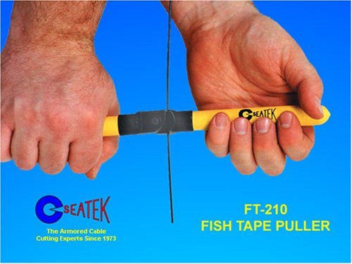 Electrical-Equipment - Cam-Action Hinged Fish Tape Puller, Seat