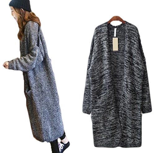 長袖 ニットカーディガン コート 緩い 長い カジュアル 切り替えワンピース マキシワンピース チュニック ニット レディース ニットワンピース ブラック 同窓会 ニットプルオーバーケーブル編みニット 長袖ニット 厚手ニット ハイネック レトロワンピース セーター 保温 トップス トレンディ 秋物 秋冬