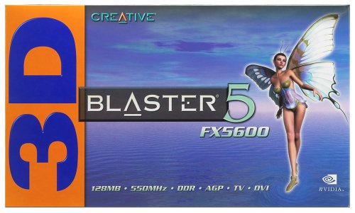 Creative 3D Blaster 5 FX5600 Grafikkarte 256MB (Retail)