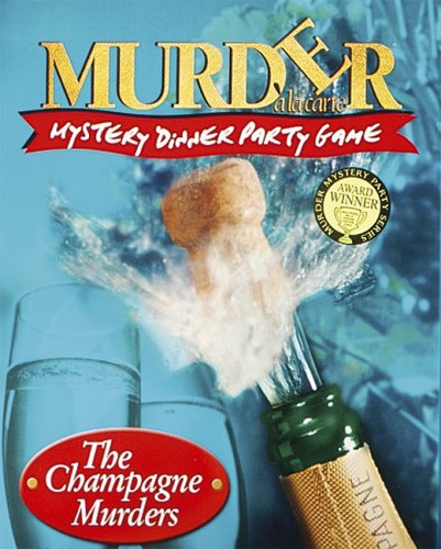 Childrens Toyshop  Toys : Murder a la Carte Mystery Dinner Party Game - The Champagne Murders