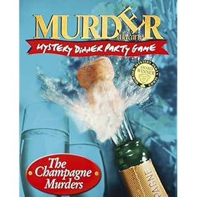 Murder a la Carte Mystery Dinner Party Game - The Champagne Murders