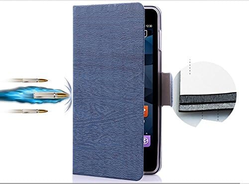 Weview(TM)Samsung Galaxy Alpha G8508S Case - Luxury Wallet PU Leather Case Flip Cover Built-in Card Slots & Stand for Samsung Galaxy Alpha G8508S +free Black Stylus+Two Screen Protectors +Fishbone Cable Winder(Navy)