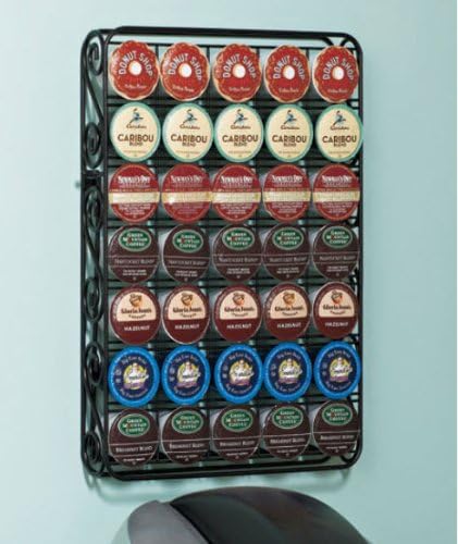 Keurig K-Cup Metal Scroll 3 Way Coffee Pod Caddy