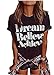 Summer Fashion Women Cute Short Sleeve Printed Tops Casual T Shirt