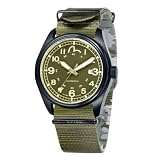 Evisu hiro Automatic Gents Stainless Steel Automatic Leather Strap Watch With Extra Nylon Strap