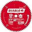 Freud D0760X Diablo Ultra Finish Saw Blade ATB 7-1/4-Inch by 60t 5/8-Inch Arbor