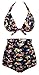 Angerella Women Swimwear High Waisted Bikinis Swimsuits(BKI045-N1-4XL)