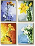 Schipper Arts & Crafts 609340529 - Schipper Malen nach Zahlen - Blumen im Licht