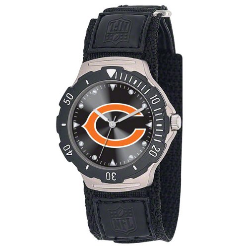 NFL Mens NFL-AGV-CHI Agent Velcro Watch