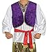 Forum Novelties Men's Desert Prince Costume Shirt and Vest