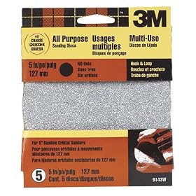 Hook-It Quick Change Sanding Disc, 5" Course